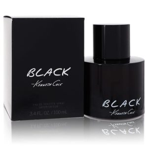 Kenneth Cole Black by Kenneth Cole Gift Set -- 3.4 oz Eau De Toilette Spray + 3.4 oz After Shave Balm + 6 oz Body Spray