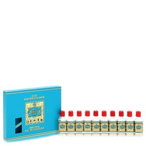 4711 by 4711 Gift Set -- Includes Ten (10) Travel size Eau De Cologne .10 oz in a gift box