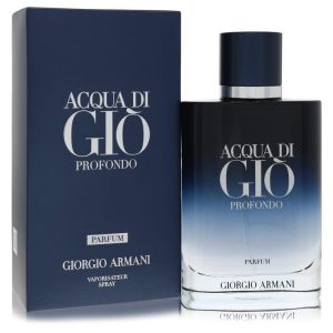 Acqua Di Gio Profondo by Giorgio Armani Eau De Toilette Spray 3.3 oz