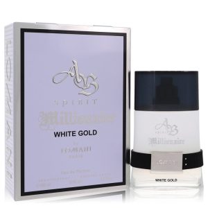 Ab Spirit Millionaire White Gold by Lomani   Eau De Parfum Spray 3.3 oz