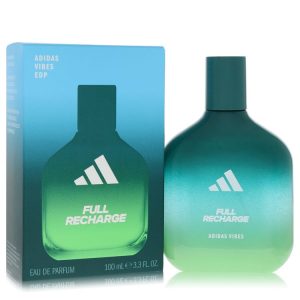 Adidas Vibes Full Recharge by Adidas   Eau De Parfum Spray 3.3 oz