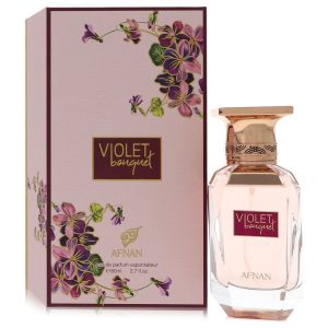 Afnan Violet Bouquet by Afnan  Eau De Parfum Spray 2.7 oz