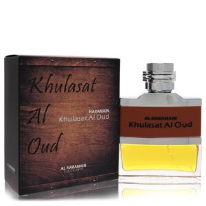 Al Haramain Khulasat Al Oud by Al Haramain Eau De Parfum Spray 3.4 oz