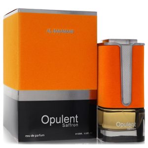 Al Haramain Opulent Saffron by Al Haramain Eau De Parfum Spray 3.3 oz