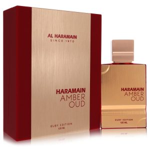Al Haramain Amber Oud Ruby by Al Haramain Eau De Parfum Spray 4 oz