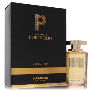 Al Haramain Portfolio Imperial Oud by Al Haramain Eau De Parfum Spray 2.5 oz