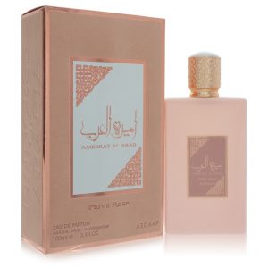 Lattafa Asdaaf Ameerat Al Arab Prive Rose by Lattafa Eau De Parfum Spray 3.4 oz