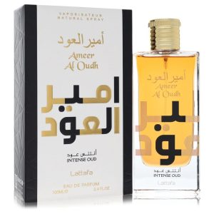 Ameer Al Oudh Intense Oud by Lattafa Eau De Parfum Spray 3.4 oz