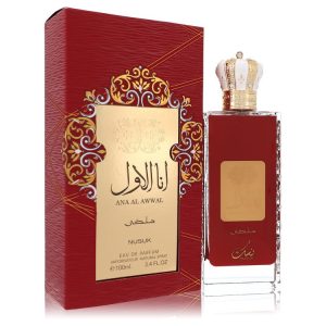 Ana Al Awwal Rouge by Nusuk  Eau De Parfum Spray 3.4 oz