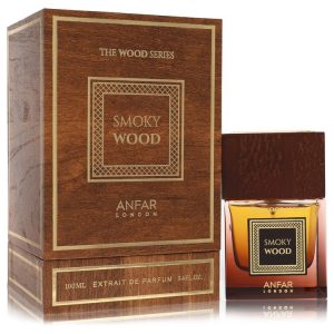 Anfar London Smoky Wood by Anfar   Extrait De Parfum Spray 3.4 oz