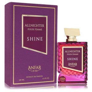 Anfar All Nighter Shine by Anfar  Extrait De Parfum Spray 3.4 oz