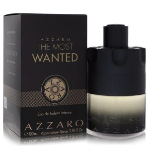 Azzaro The Most Wanted by Azzaro Eau De Toilette Intense Spray 3.4 oz