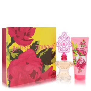 Betsey Johnson by Betsey Johnson Gift Set -- 3.4 oz Eau De Parfum Spray + 6.7 oz Body Lotion