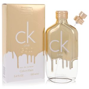 CK One Gold by Calvin Klein    Eau De Toilette Spray 3.4 oz
