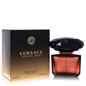 Crystal Noir by Versace  Eau De Toilette Spray 3 oz