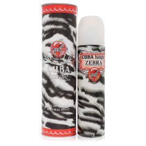 Cuba Jungle Zebra by Fragluxe  Eau De Parfum Spray 3.4 oz