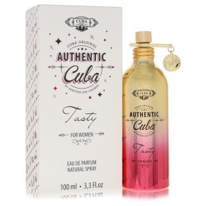 Cuba Authentic Tasty by Fragluxe  Eau De Parfum Spray 3.3 oz
