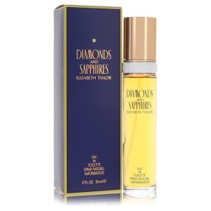 DIAMONDS & Sapphires by Elizabeth Taylor  Eau De Toilette Spray 1.7 oz