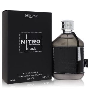 Dumont Nitro Black by Dumont Paris   Eau De Parfum Spray 3.4 oz