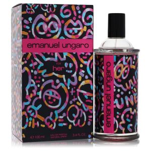 Emanuel Ungaro For Her by Ungaro  Eau De Parfum Spray 3.4 oz