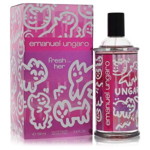 Emanuel Ungaro Fresh For Her by Ungaro  Eau De Toilette Spray 3.4 oz