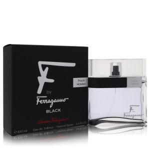 F Black by Salvatore Ferragamo   Eau De Toilette Spray 1.7 oz