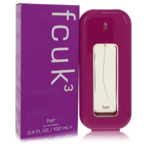 Fcuk 3 by French Connection  Eau De Toilette Spray 3.4 oz
