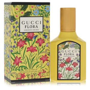 Flora Gorgeous Orchid by Gucci  Eau De Parfum Spray 1 oz