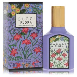 Flora Gorgeous Magnolia by Gucci  Eau De Parfum Spray 1.0 oz