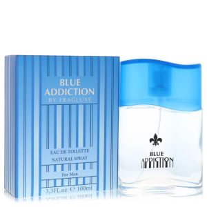 Fragluxe Blue Addiction by Fragluxe Eau De Toilette Spray 3.3 oz