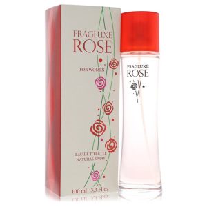 Fragluxe Rose by Fragluxe Eau De Toilette Spray 3.3 oz