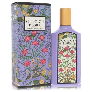 Flora Gorgeous Magnolia by Gucci  Eau De Parfum Spray 3.3 oz