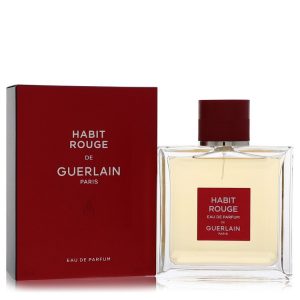 Habit Rouge by Guerlain   Eau De Parfum Spray 3.4 oz