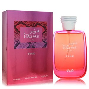 Hawas Pink by Rasasi  Eau De Parfum Spray 3.38 oz