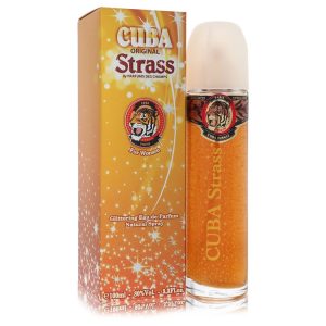 Cuba Strass Tiger by Fragluxe  Eau De Parfum Spray 3.4 oz