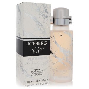 Iceberg Twice Platinum by Iceberg  Eau De Toilette Spray 4.2 oz