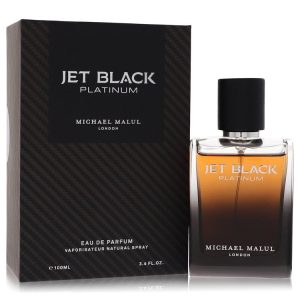 Jet Black Platinum by Michael Malul   Eau De Parfum Spray 3.4 oz