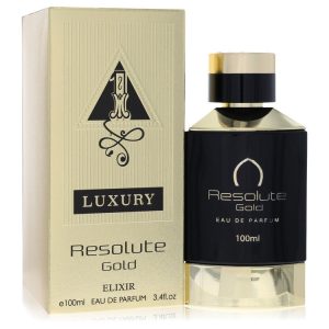 Khalis Resolute Gold Elixir Luxury Collection by Khalis Eau De Parfum Spray 3.4 oz