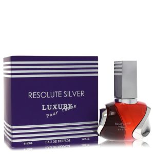 Khalis Resolute Silver Luxury Collection by Khalis  Eau De Parfum Spray 3.4 oz