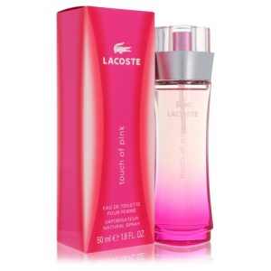 Touch of Pink by Lacoste  Eau De Toilette Spray 1.6 oz
