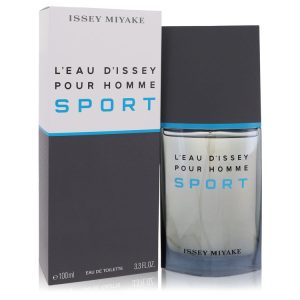 L'eau D'Issey Pour Homme Sport by Issey Miyake   Eau De Toilette Spray 3.4 oz