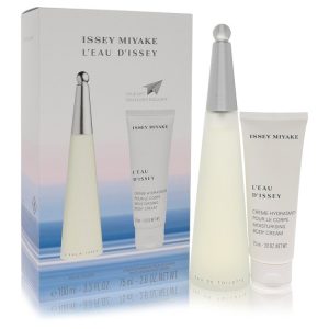 L'EAU D'ISSEY (issey Miyake) by Issey Miyake  Gift Set -- 3.3 oz Eau DeToilette Spray + 2.6 oz Body Cream