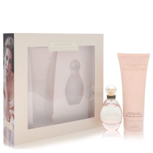 Lovely by Sarah Jessica Parker Gift Set -- 1.7 oz Eau De Parfum Spray + 6.7 oz Body Lotion