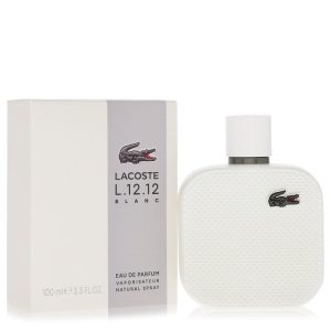 Lacoste Eau De Lacoste L.12.12 Blanc by Lacoste   Eau De Parfum Spray 3.3 oz