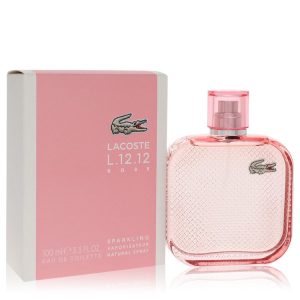 Lacoste Eau De Lacoste L.12.12 Rose Sparkling by Lacoste  Eau De Toilette Spray 3.3 oz