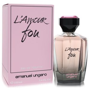 L'Amour Fou by Ungaro  Eau De Toilette Spray 3.4 oz