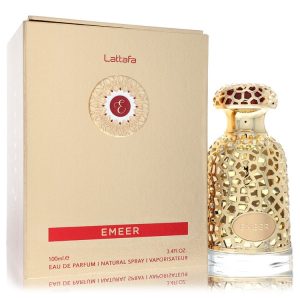 Lattafa Emeer by Lattafa Eau De Parfum Spray 3.4 oz
