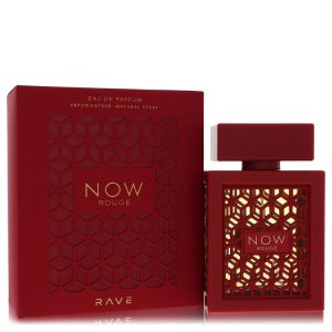 Lattafa Rave Now Rouge by Lattafa  Eau De Parfum Spray 3.4 oz