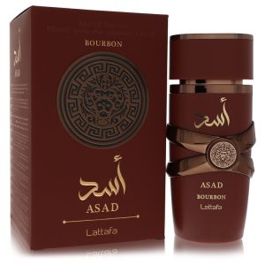 Lattafa Asad Bourbon by Lattafa Eau De Parfum Spray 3.4 oz