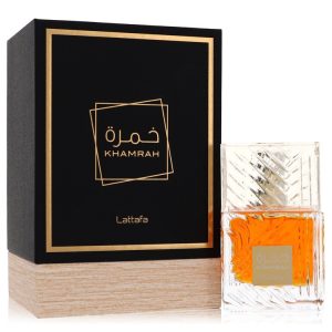 Lattafa Khamrah by Lattafa    Eau De Parfum Spray 3.4 oz